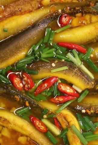 Cá Chạch Kho Nghệ