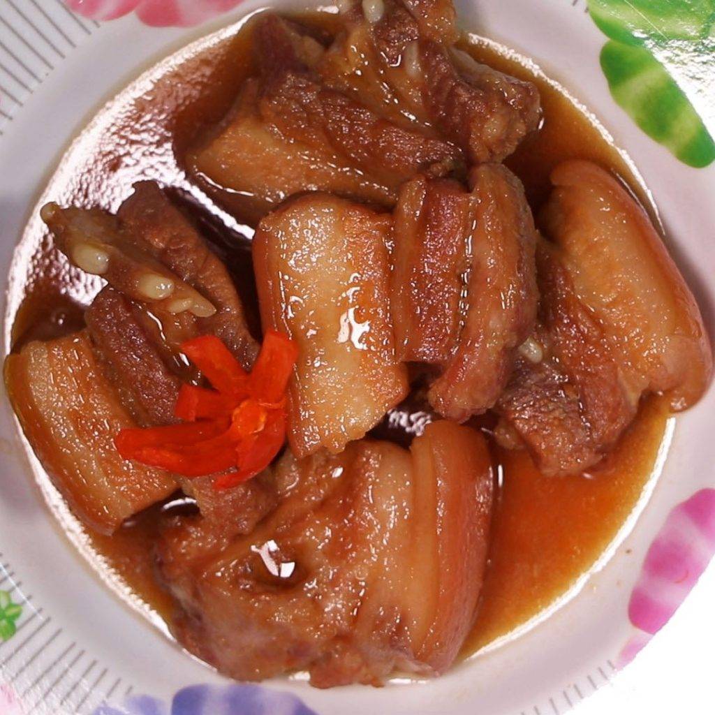Cách làm thịt ba rọi kho củ cải trắng mềm ngon - BepXua