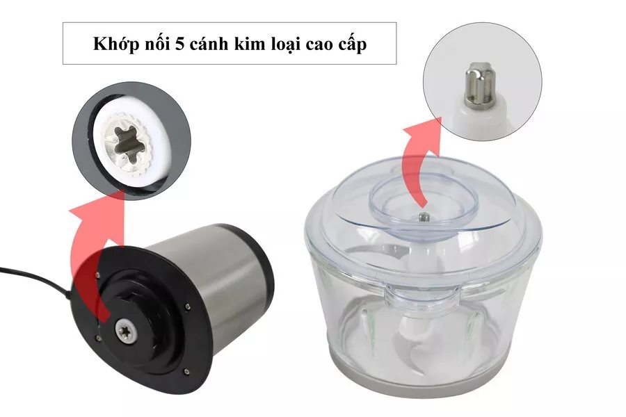 Máy xay thịt đa năng Mishio Mk135