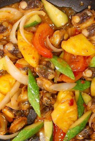Sò lông xào chua ngọt