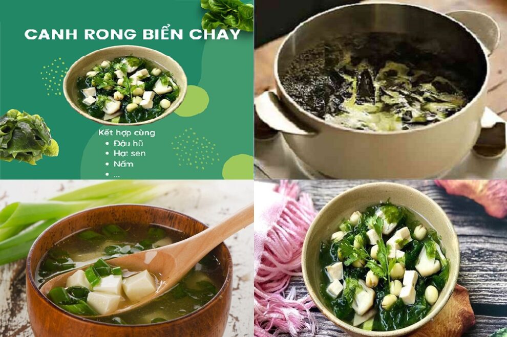 7 cách nấu canh rong biển chay ngon thanh đạm cho ngày rằm