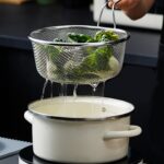 Giỏ Lưới Inox Chiên Nhúng