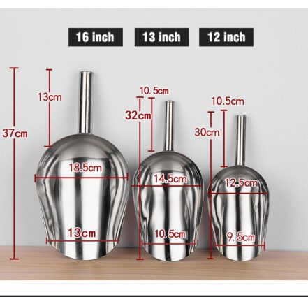 Xẻng Xúc Đá Inox 304 - BepXua