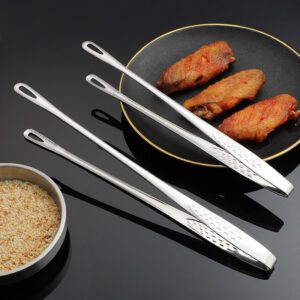 Kẹp gắp thức ăn cán dài inox 304